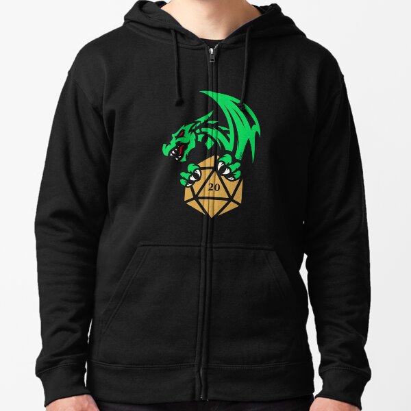 Item preview, Green Dragon with D20 Dice Tabletop RPG Gaming designed and sold by pixeptional.