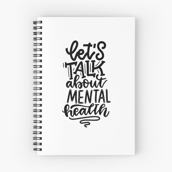 Item preview, Let's Talk About Mental Health - Break the Stigma designed and sold by artandwaves.