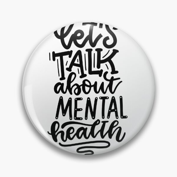 Item preview, Let's Talk About Mental Health - Break the Stigma designed and sold by artandwaves.