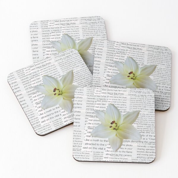 Item preview, Lily Collage designed and sold by Swooncake Press.
