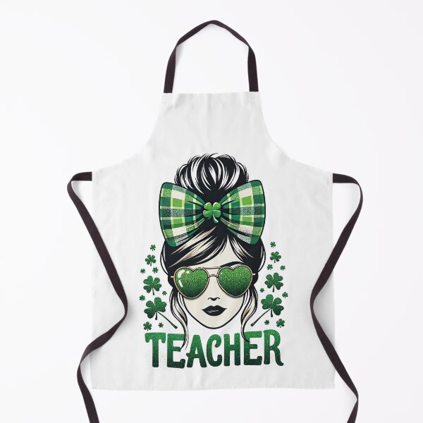 Item preview, St Patricks Day Lucky Teacher Saint Paddys Groovy Women T-Shirt designed and sold by MAPDDesigns.