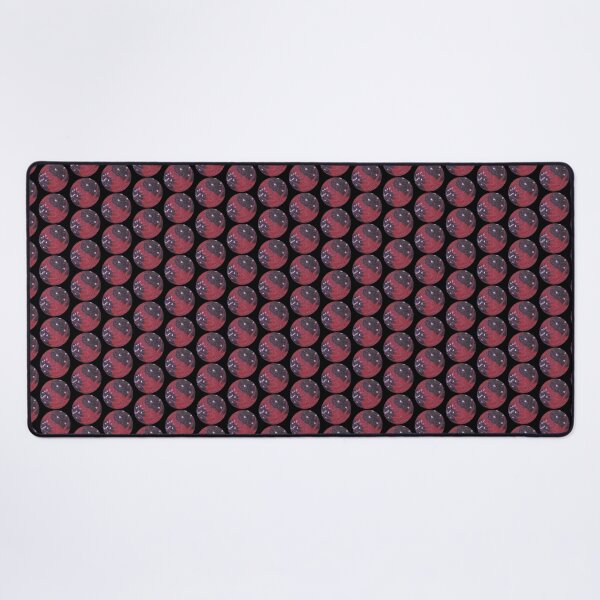 Item preview, Red woodlouse (black background) designed and sold by Lilis-isopods.