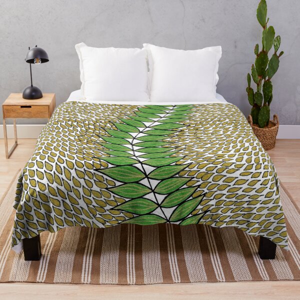 Item preview, Botanical gold and green leaves designed and sold by InspiringLines.