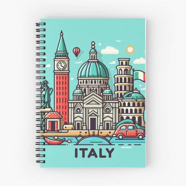 Item preview, Animated Italy Symbolic Attractions designed and sold by Gaborai.