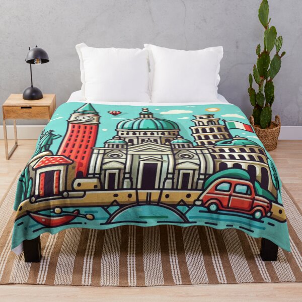 Item preview, Animated Italy Symbolic Attractions designed and sold by Gaborai.