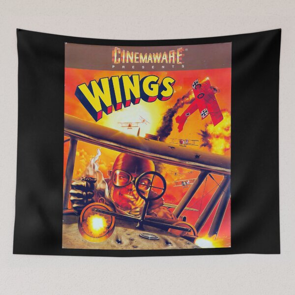 Item preview, Wings Amiga Game designed and sold by Retr0Tshirts.