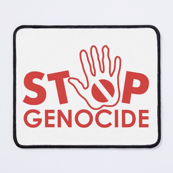 Item preview, stop genocide designed and sold by Wolagno.