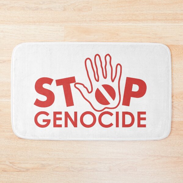 Item preview, stop genocide designed and sold by Wolagno.