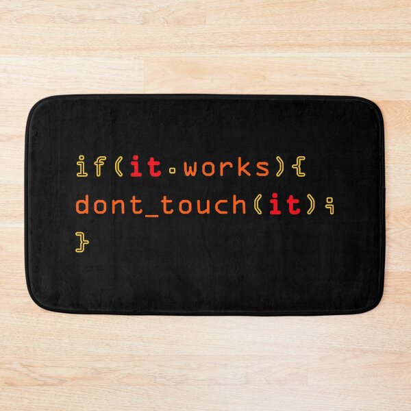 Item preview, If it works, don't touch it  - code red designed and sold by Warrioll.