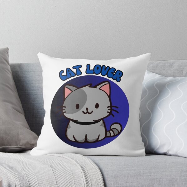 Item preview, Cat Lover - Adorable blue cat lover print. designed and sold by TGAL2.