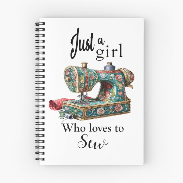 Item preview, Just a Girl Who Loves To Sew designed and sold by MarigoldandLily.