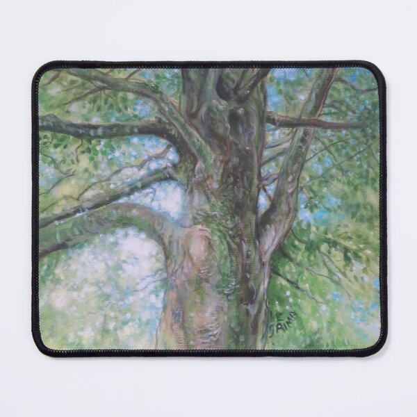 Item preview, Life Force - tree, leaves, blue sky and light designed and sold by LittleLiz.