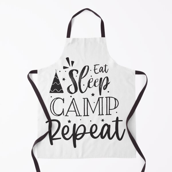 Item preview, Eat sleep Camp Repeat designed and sold by Funky Fibers.
