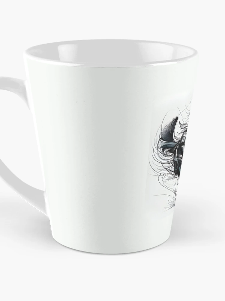 Thumbnail 3 of 4, Coffee Mug, Abstract Rottweiler Expression designed and sold by PawspectCreate.