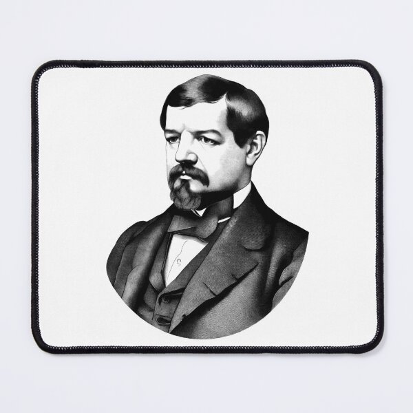 Item preview, Portrait of Claude Debussy designed and sold by NTGUILTY.