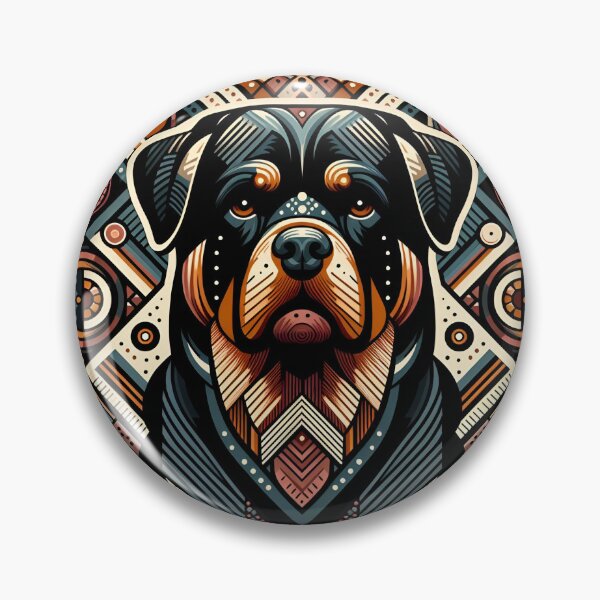 Item preview, Rottweiler Visionary Art designed and sold by PawspectCreate.