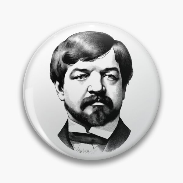 Item preview, Claude Debussy portrait designed and sold by NTGUILTY.