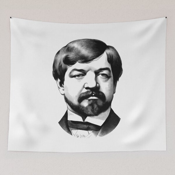 Item preview, Claude Debussy portrait designed and sold by NTGUILTY.