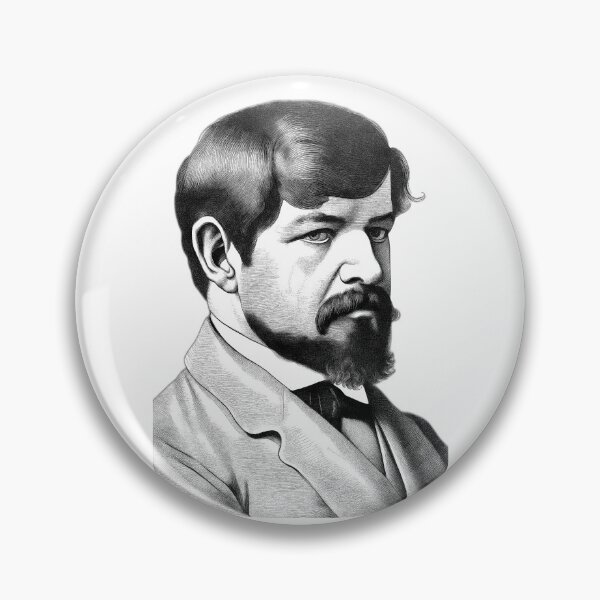 Item preview, Claude Debussy French composer designed and sold by NTGUILTY.