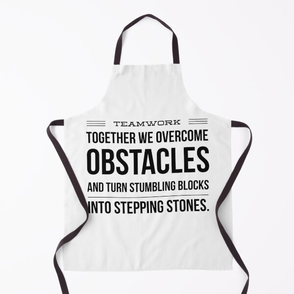 Item preview, Stumbling Blocks to Stepping Stones: Inspirational Quote Design - Team Spirit designed and sold by Soaring Eagle.