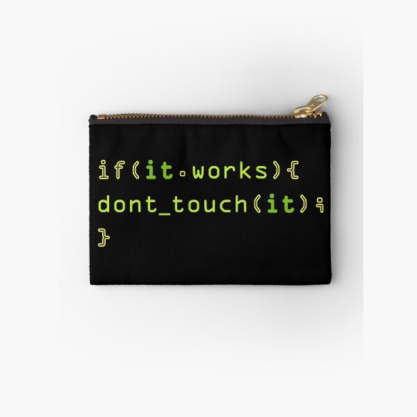 Item preview, If it works, don't touch it  - code green designed and sold by Warrioll.