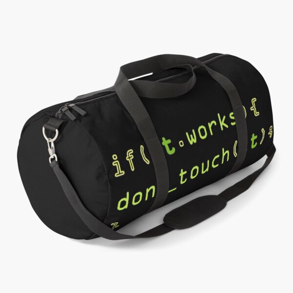 Item preview, If it works, don't touch it - code green designed and sold by Warrioll.