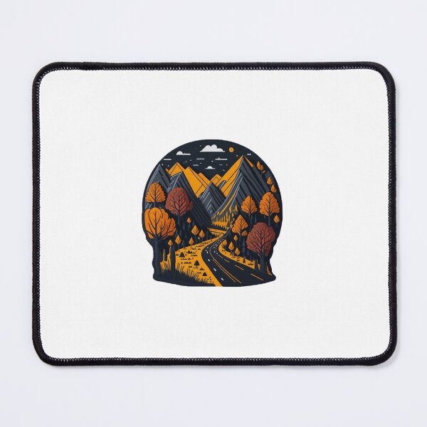 Item preview, Twilight Drive Through Golden Peaks designed and sold by Daniel Haddad.