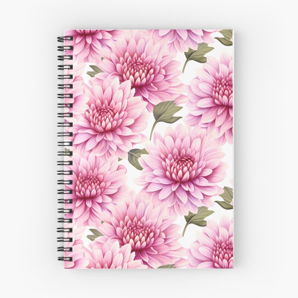 Item preview, Pink Chrysanthemum flower seamless pattern designed and sold by varinchai.