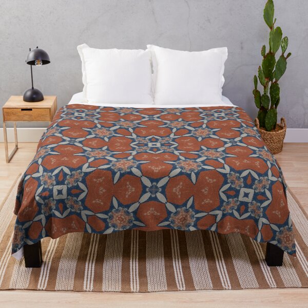 Item preview, Terracotta Bloom by Jenny Meehan Paint Print 3 designed and sold by Jenny Meehan Art Prints and Patterns .