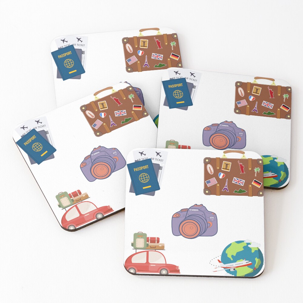 Item preview, Coasters (Set of 4) designed and sold by InfiniteSticker.