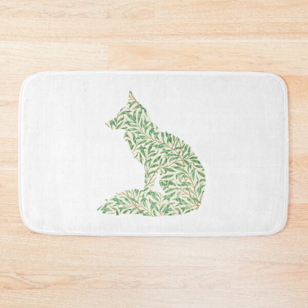 Item preview, Green Leaves William Morris Fox  designed and sold by curiouswonder.