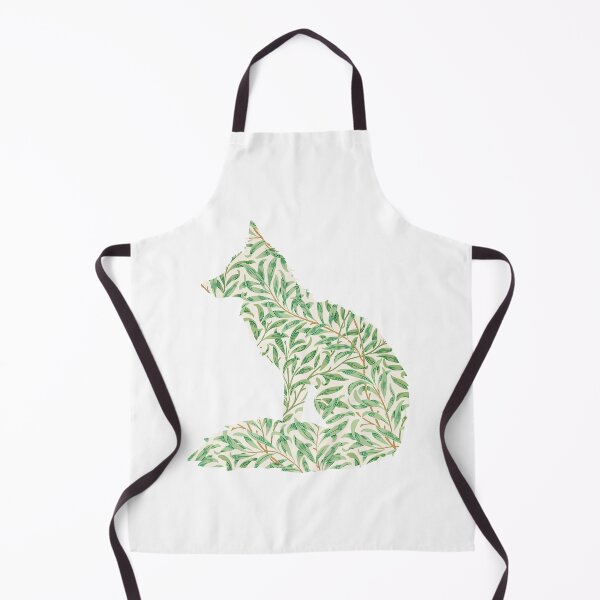 Item preview, Green Leaves William Morris Fox designed and sold by curiouswonder.