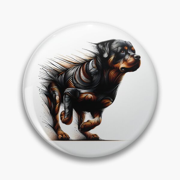 Item preview, Rottweiler Symphony in Pixels designed and sold by PawspectCreate.