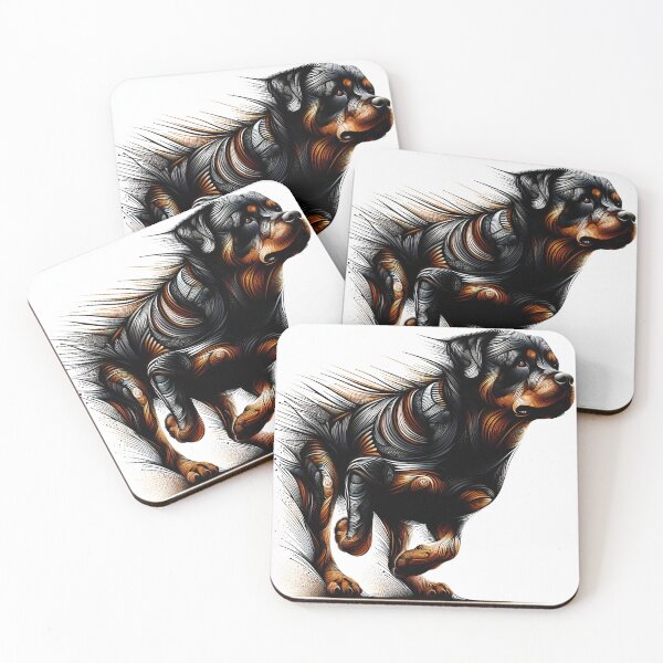 Item preview, Rottweiler Symphony in Pixels designed and sold by PawspectCreate.
