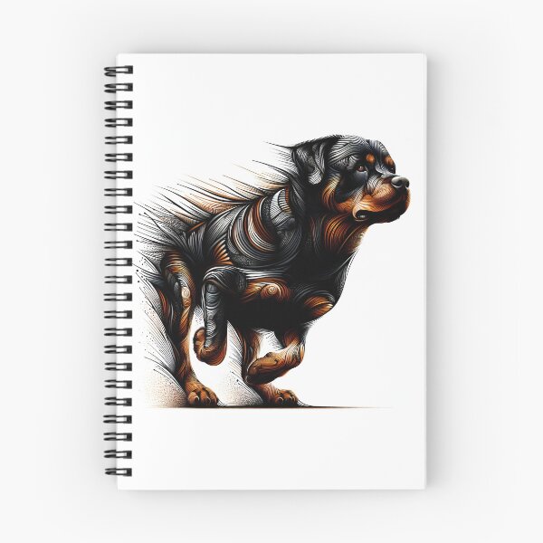 Artikelvorschau, Rottweiler Symphony in Pixels entworfen und verkauft von PawspectCreate.