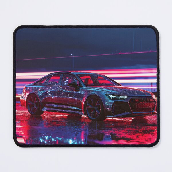 Item preview, RS6 Cool Glitchy Cover Art Poster designed and sold by Trendy Sticker & Merch Collection - Express Yourself.