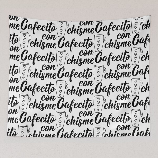 Item preview, Cafecito con chisme. Little coffee with gossip - in Spanish. designed and sold by pidzam4e.