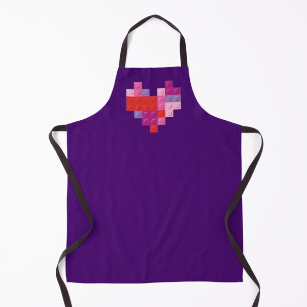 Item preview, Pink and Red Brick Heart designed and sold by YonderAndBeyond.