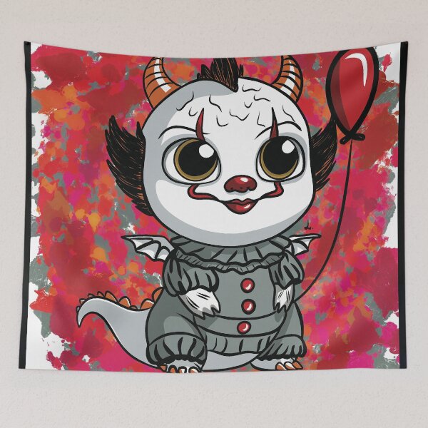 Item preview, 04. Baby dragon clown designed and sold by Lindsarts.