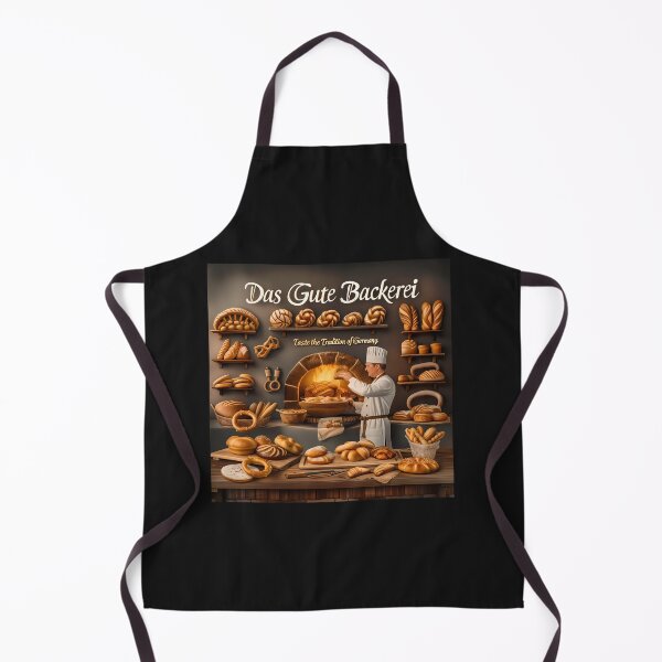 Item preview, Traditional German Bakery Delights Poster - Artisanal Breads and Pretzels - Das Gute Bäckerei Wall Ar designed and sold by David Balzen.