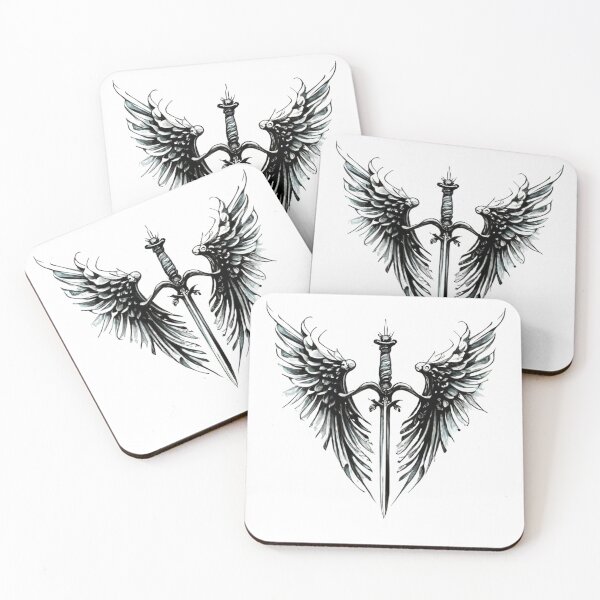Item preview, wings and swords  designed and sold by bukajart.