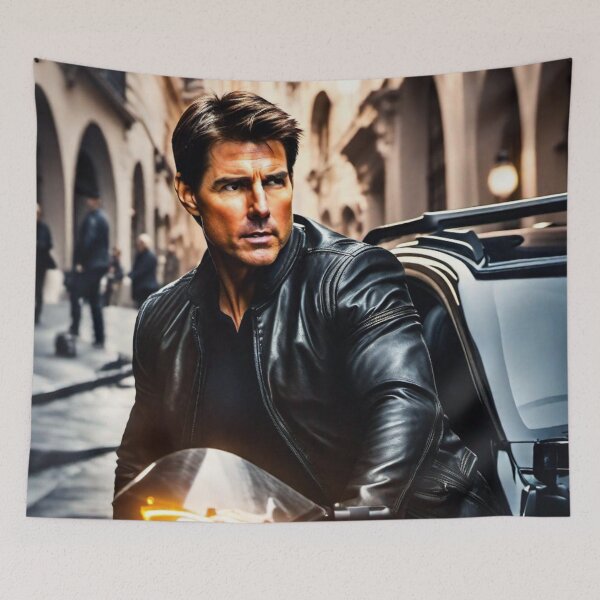 Item preview, Tom Cruise Mission Impossible 6 Motorbike High Speed Escape Scene  designed and sold by sportsimpact.