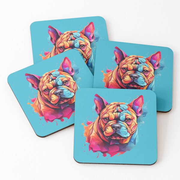 Item preview, Perro Toro multicolor. designed and sold by Queeneline.