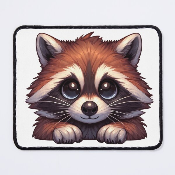 Item preview, Cute cartoon racoon designed and sold by DuskTillDown.