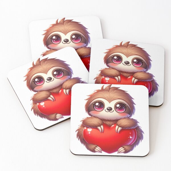 Item preview, Cute Kawaii Sloth designed and sold by StylishKat.