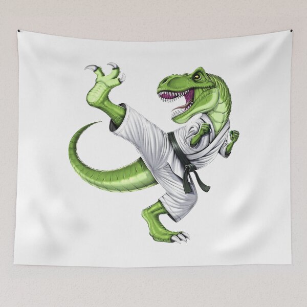 Item preview, Karate T-Rex Dinosaur  designed and sold by underheaven.