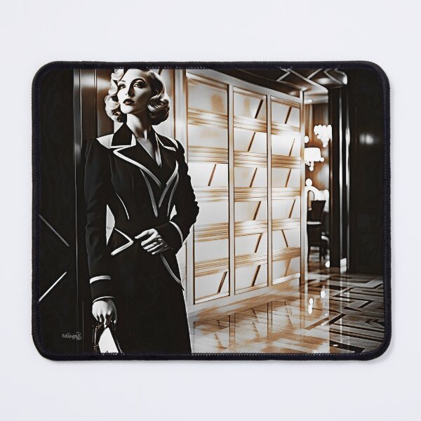 Item preview, 1930 Woman Art Deco Style designed and sold by Cartsandrab.