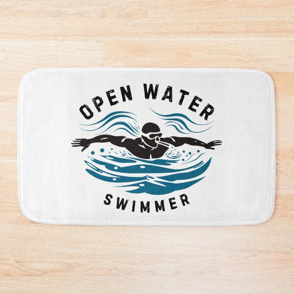 Item preview, Open Water Swimmer - Male - w/ text designed and sold by TheDigitalAnvil.