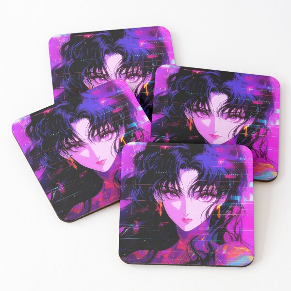 Item preview, Vaporwave Anime Girl designed and sold by AxeWave.