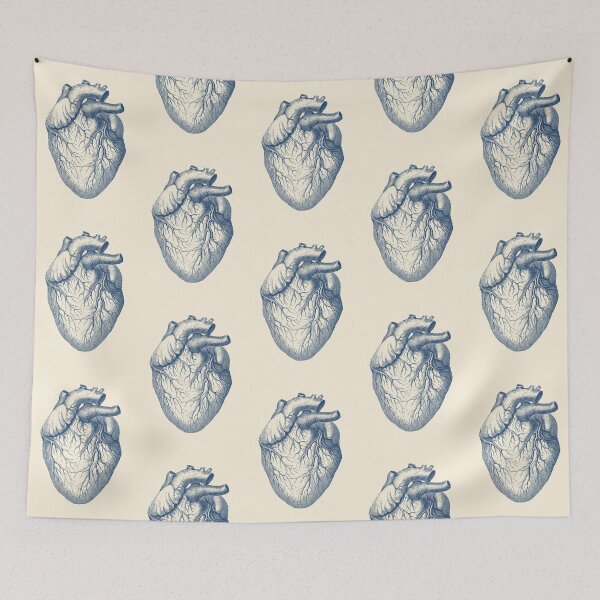 Item preview, Human Heart - Vintage Medical Diagram  designed and sold by VAposters.